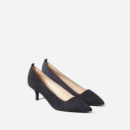 Everlane Navy Italian Suede Editor 
