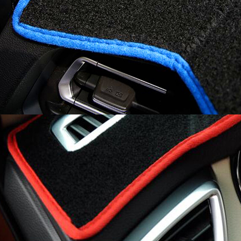 Copertura Cruscotto Kaitian Antiscivolo Per Nissan Sentra 2020-2023, Colore Nero, Materiale Fibra Foss, Apertura Airbag