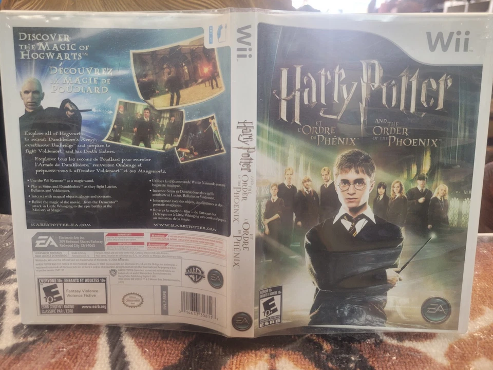 Harry Potter and the Order of the Phoenix Wii CIB EN/FR Tested FrShpCAD - Image 2 of 4