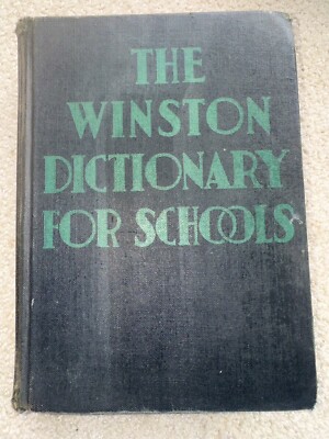 The Winston Dictionary For Schools Illustrated Vintage   BOOK 1951