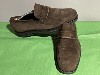 Schuhe Halbschuhe Gianni Versace N45 Testa Di Moro