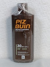 Piz Buin Moisturizing Sun Lotion 30 SPF Blocks UVA & UVB 200ml Sun Screen Sealed 1.92 per gallon