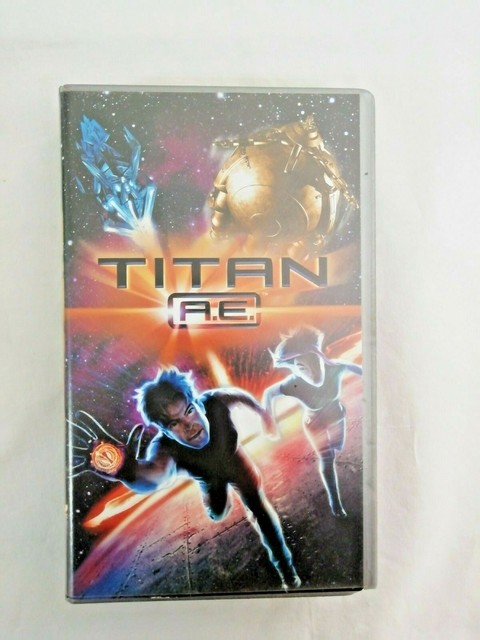 Titan A E Ae Animation Don Bluth Gary Goldman Vhs Tape Spanish For Sale Online Ebay