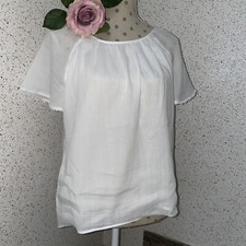 Weiße dünne Bluse von ZARA; Gr. M wNeu