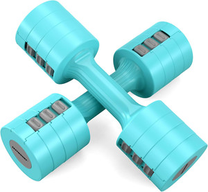 Adjustable Dumbbells Set Pair 2 4 6 8 10 Lbs Women Hand Weights 2-5 Lbs Each 6 i