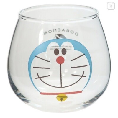 Doraemon Wobble Swaying Glass Tumbler Kanesho Touki Made in Japan NEW