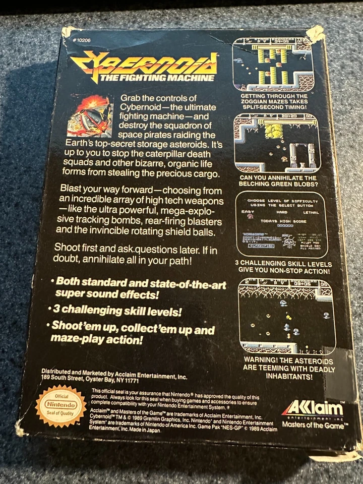 Cybernoid: The Fighting Machine - Nintendo (NES) - Complete (CIB) - Image 2 of 4