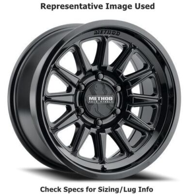 Method Race Wheels MR323790601338N MR323 17''x9'' Wheel - Gloss Black