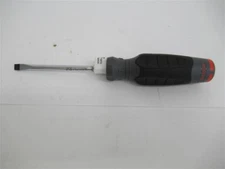 Proto JKB1404RPF, 4" Blade Length Flat Tip, 8-1/2" Long Screwdriver