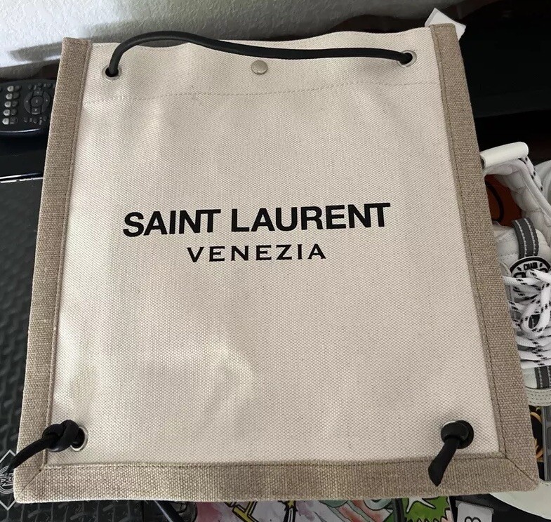 Borsa a tracolla Saint Laurent Venezia zaino tela
