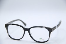 NEW LACOSTE LIMITED L2738 001 BLACK GREY AUTHENTIC DESIGNER EYEGLASSES 53-15