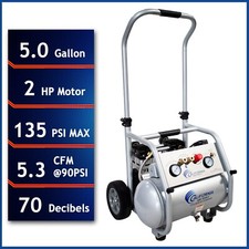 CALIFORNIA AIR TOOLS 5020W 2 Hp Ultra-Quiet O...