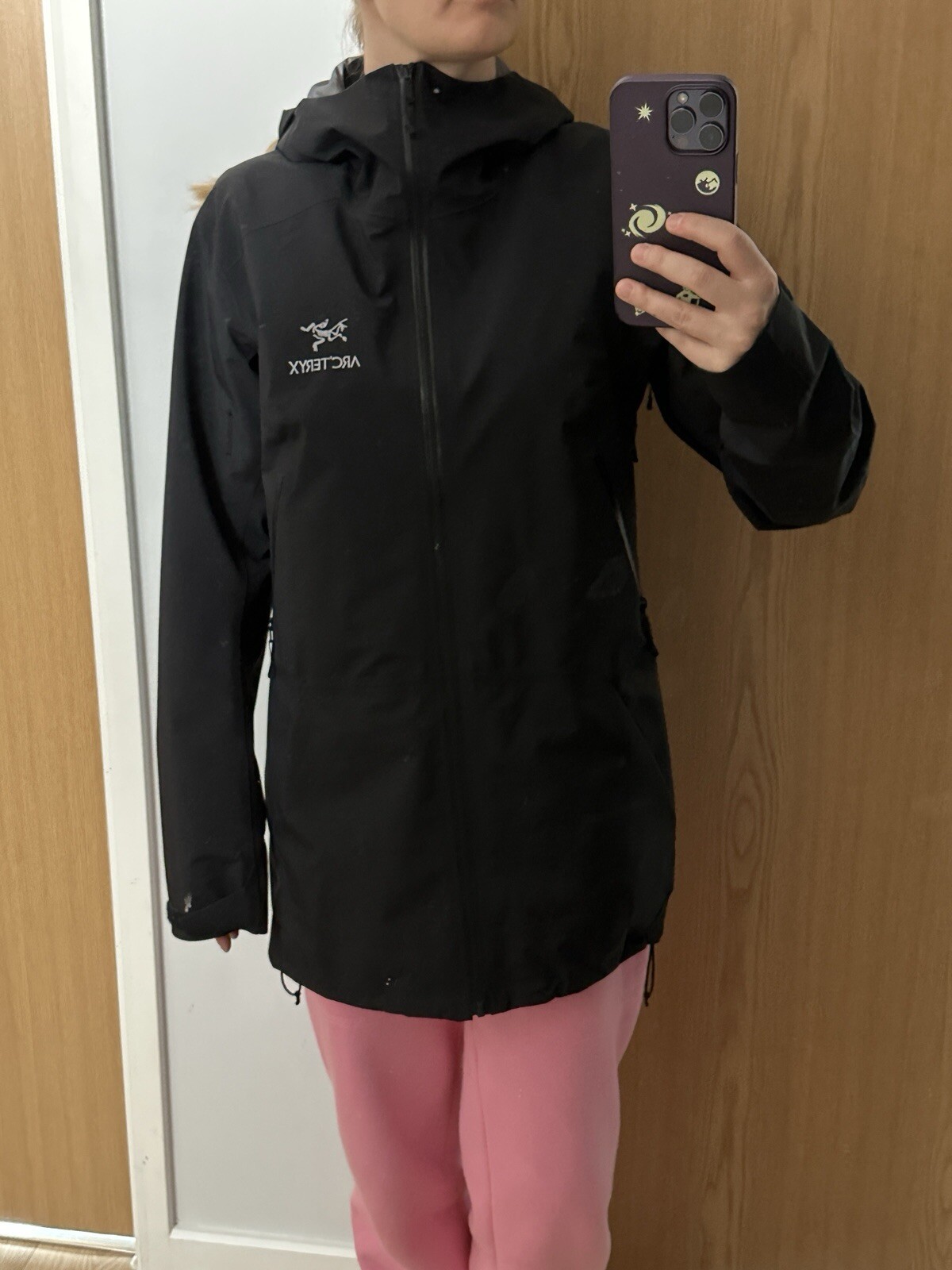 ARC'TERYX Giacca antipioggia donna Arctery’x mezza gamba taglia M