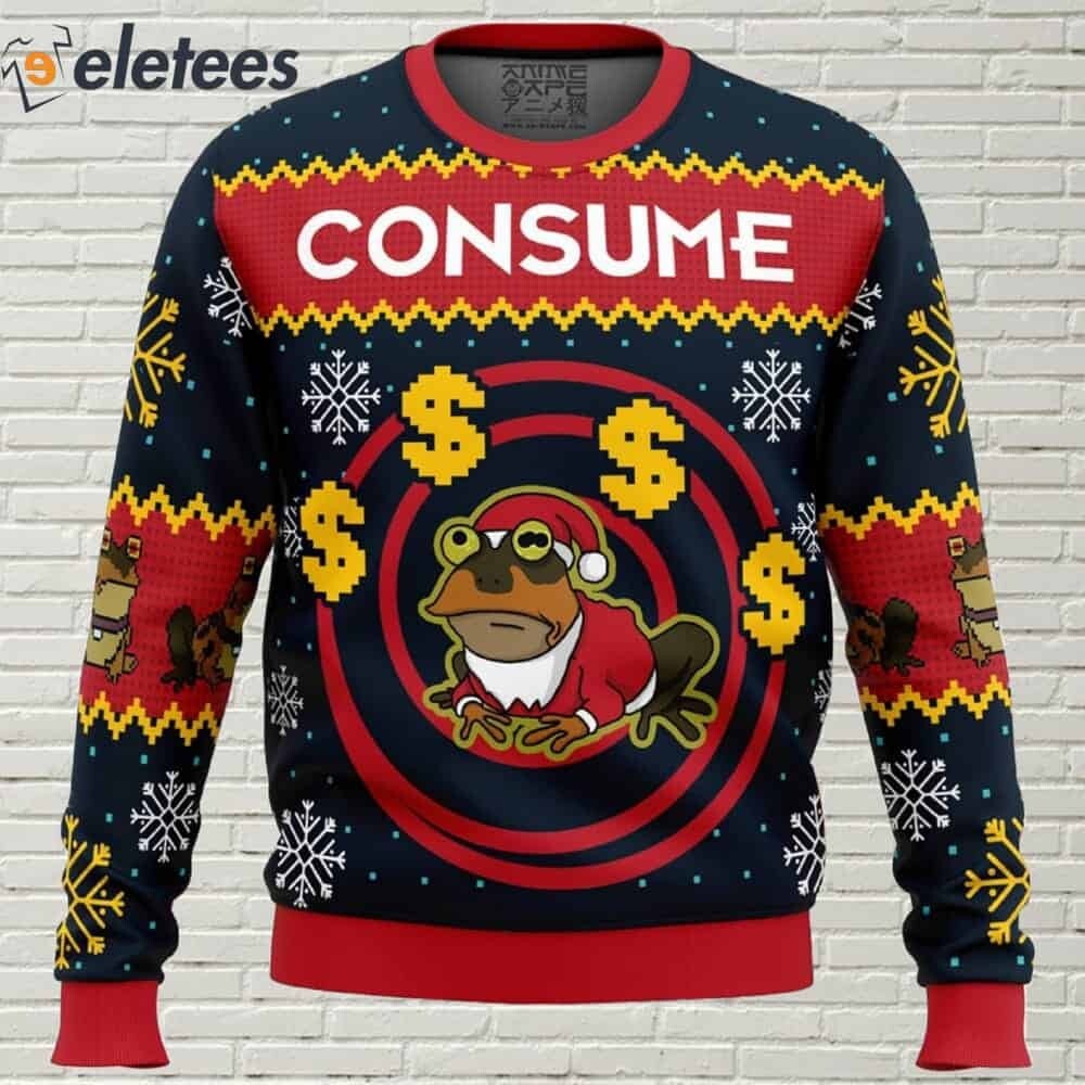 Hypnotoad Futurama Ugly Christmas Sweater QVOHZUQQ | eBay