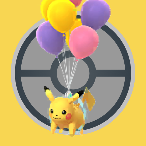 ✨Shiny Pikachu (Flying Purple Balloons Singapore) (#025) - Pokémon GO✨ - Afbeelding 9 van 11