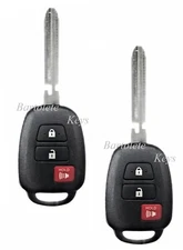 2 Keyless Entry Remote Control Car Key Fob For 2018 2019 2020 2021 Toyota Tundra