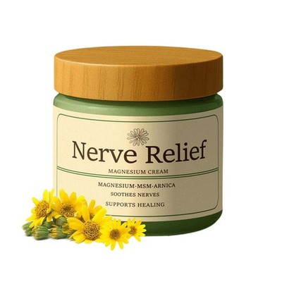 DYALE Nerve Relief Magnesium Cream, Muscle Relaxation & Hydration