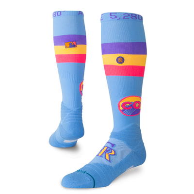 #ad #ad Stance MLB Diamond Pro Colorado Rockies TS OTC Socks L $23.99