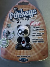Radica U.B. Funkeys Series 1 Figure Lotus Black White Panda Bear Broken Heart