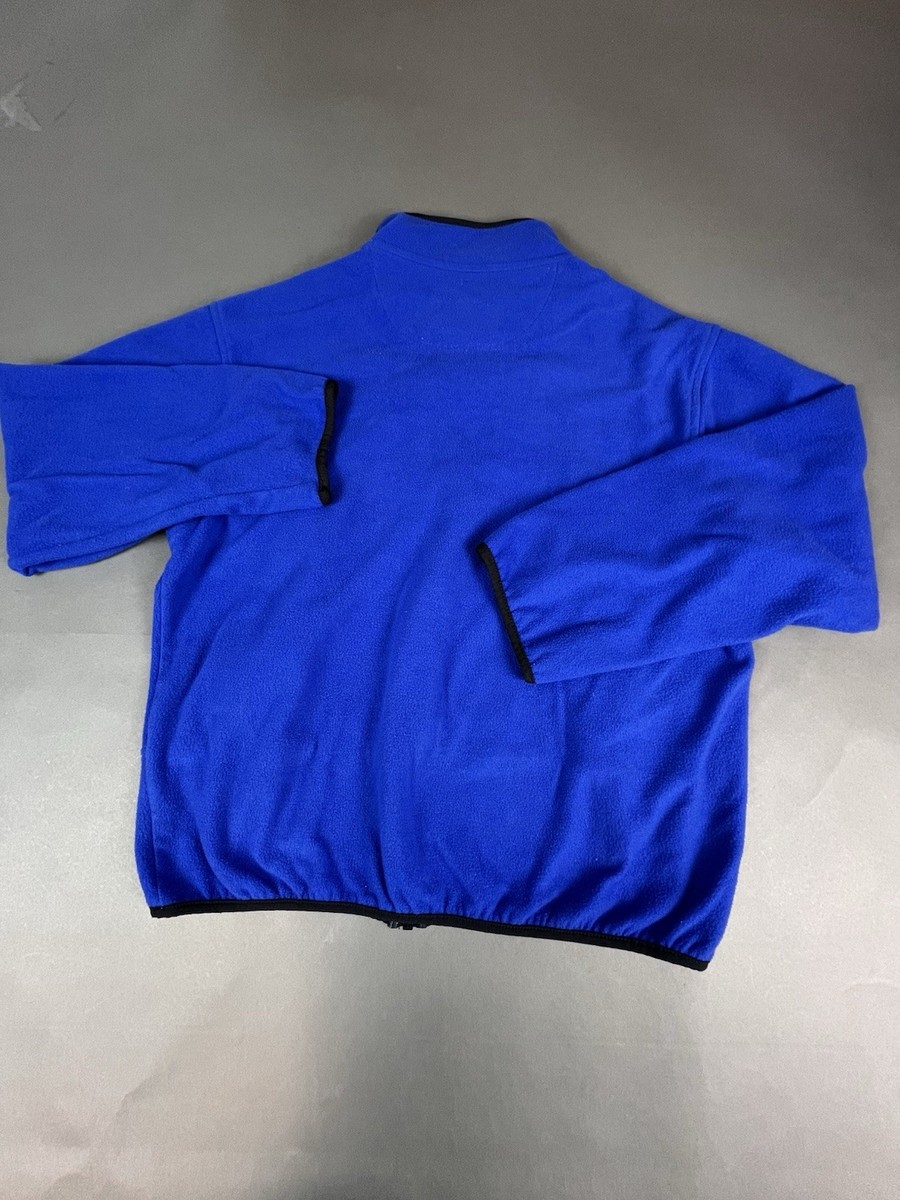 Vintage 90s Eddie Bauer EBTEK Fleece Jacket Men Size Small