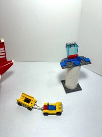 LEGO Town: Plane and partial tower from Airport 3182 (2010) see description