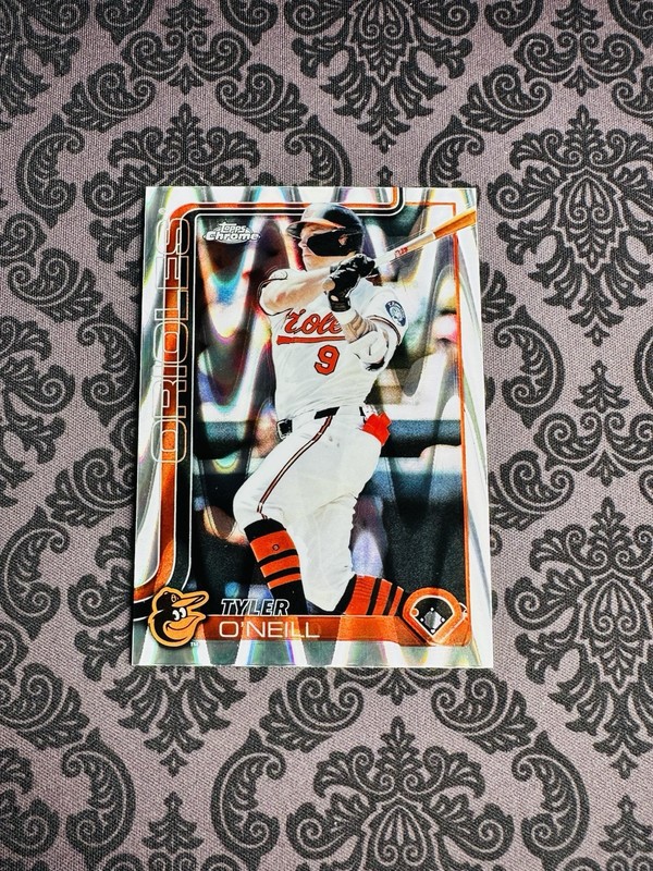 TYLER ONEAL 2025 TOPPS CHROME #290 RAYWAVE REFRACTOR 