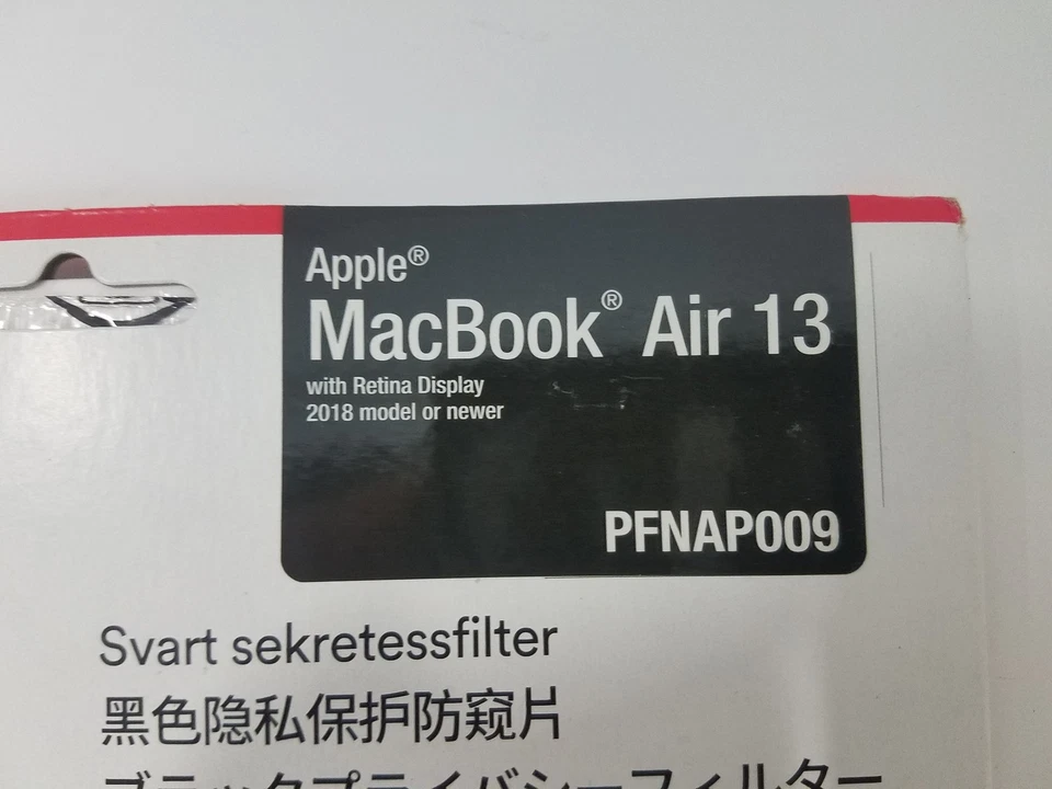 Nuevo filtro de privacidad 3M PFNAP009 para MacBook Air 13 con pantalla Retina Foto 3 de 3