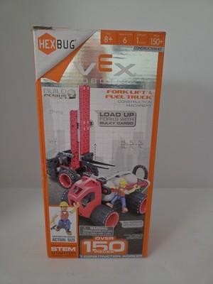 Hex Bug Vex Robotics Fork Lift & Fuel Truck Build - Construction Worker Missing
