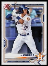 2021 BOWMAN DRAFT JC CORREA HOUSTON ASTROS #BD-29