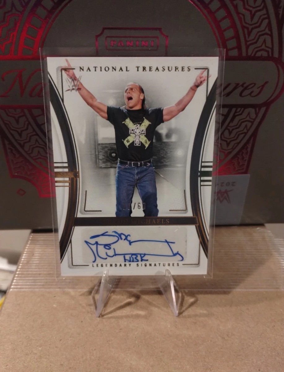 2024 Panini National Treasures WWE - Legendary Signatures Shawn