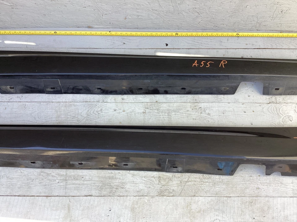 2009-2011 BMW 328i E90 Left & Right Side Skirt Rocker Panel Set of 2 OEM Foto 4 de 4