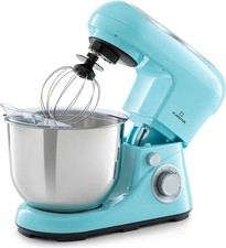 Klarstein Stand Mixer 5L 1300W Mixer with Beater Dough Hook Whisk UK