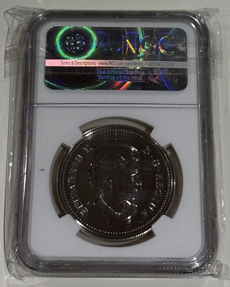 Canada 2010 $1 One Silver Dollar 100th Anniversary Navy NGC Graded MS-69 RCM - Image 2 of 2