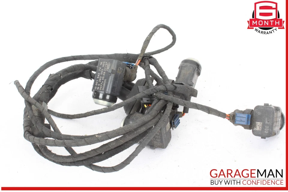 06-12 Conjunto de arnés de cables sensor de estacionamiento parachoques trasero PDC Mercedes W164 ML500 Foto 2 de 4