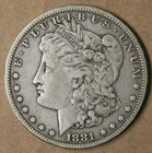 $1 1881-CC Morgan Silver Dollar VF Carson City Mint * AvenueCoin