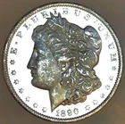 1890 O MORGAN DOLLAR! MONSTER CAMEO DMPL MS+++ UDM 30+INCH BLK MIRRORS NR #64648