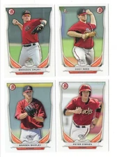 2014 Bowman  Draft & Top Prospects - ARIZONA DIAMONDBACKS Team Set 