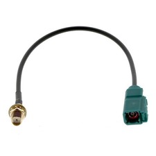 Antennenadapter Fakra Buchse auf SMA Stecker (m) 19cm GPS DAB+ Adapterkabel