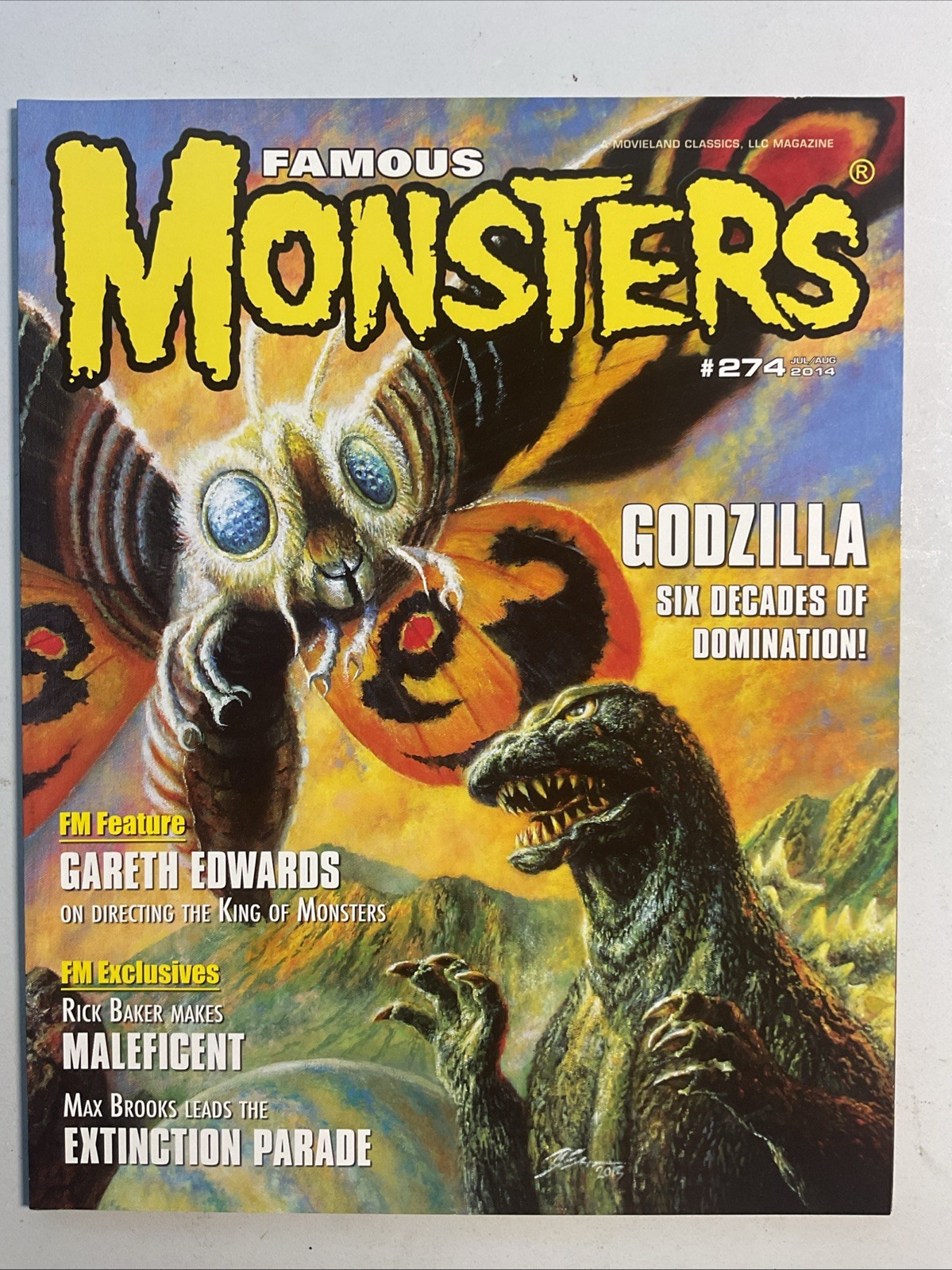Famous Monsters Of Filmland #274 July/Aug 2014 Newstand Cover By Bob Eggleton