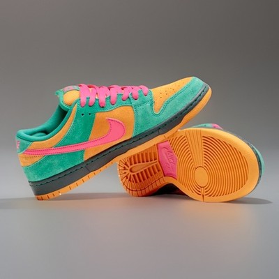 Nike SB Dunk Low Green Noise Watermelon South Beach 96 NBA All Star Game Size 8