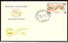 envelope first day fdc 2020 italian union blind