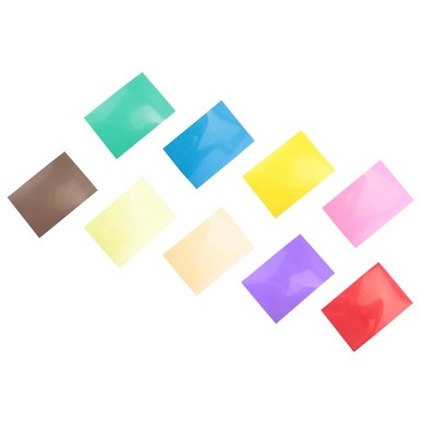 9 Stück Gel Licht Farbkorrektur Farbige Overlays Film Beleuchtung Gel für 3930