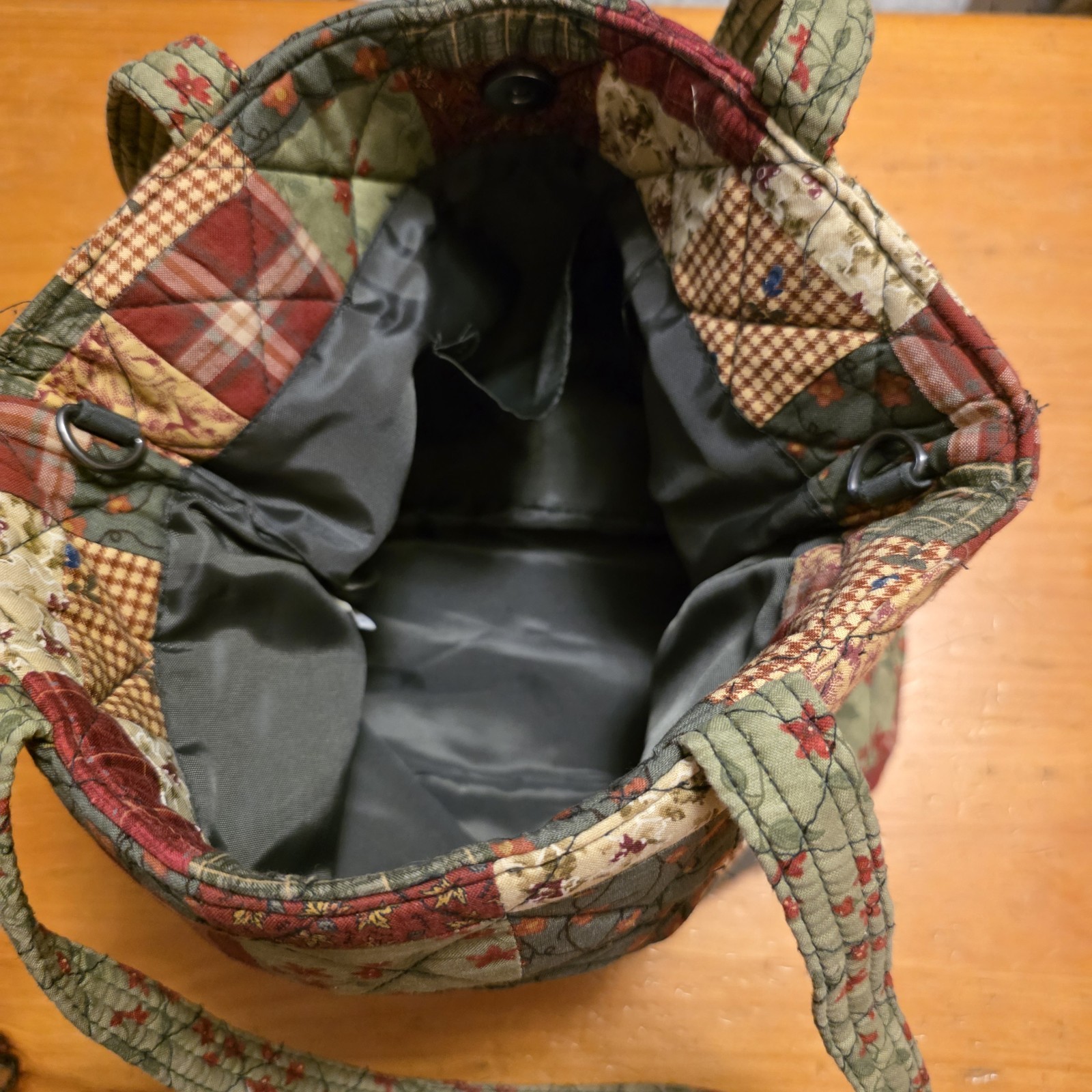 Donna Sharp Quilted Patchwork Shoulder Bag Purse … - image 9