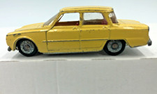 Politoys Penny Alfa Rome Giulia TI 201 A in Yellow. Rare. Playwear. Scale 1/66