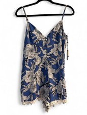 NWT Lovers and Friends Sapphire Romper Riviera Floral Women's Size S Boho Beach