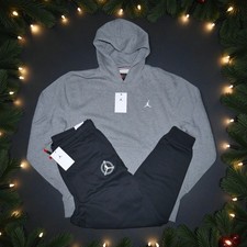 Nike Air Jordan 2 Piece Sweatsuit Men's Size M Fleece Tracksuit Gift Set NWT