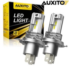 AUXITO 9003 H4 LED Headlight Bulbs Hi Low Beam Conversion Kit 6500K White Canbus