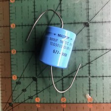 500uF 50v Axial Electrolytic Capacitor TCG501U050N1C MALLORY Audio
