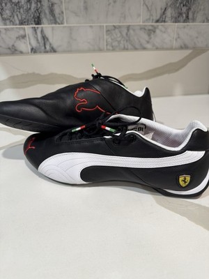 Puma Men's Ferrari SF Future Cat Ultra sneakers in black and white US 13