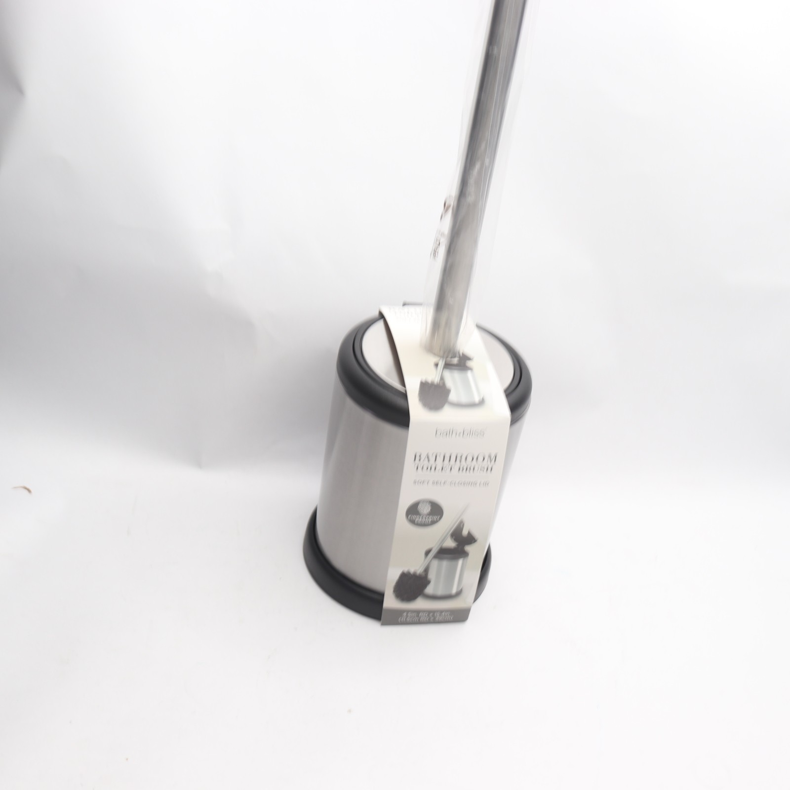 Bath Bliss Toilet Brush and Holder Stainless Steel 4980